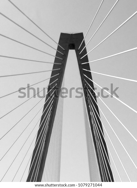 The\
Cooper River Bridge - Charleston, South\
Carolina