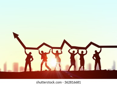 Cooperate for successful work - Shutterstock ID 362816681