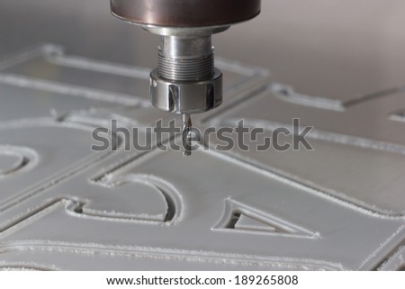 coordinate milling machine for processing plastics