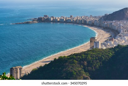 Copacabana Beach In Rio De Janeiro, Brazil