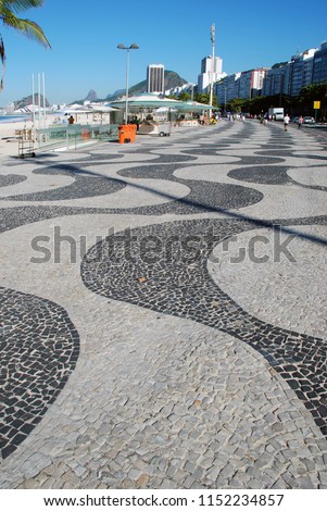 Similar – Image, Stock Photo Copacabana