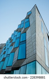 COPENHAGEN, DENMARK - 05 SEPTEMBER 2010: Modern Building At Tuborg Havn. Tuborg Havn Is A Marina And Surrounding Mixed-use Neighbourhood In The Hellerup District Of Copenhagen, Denmark.