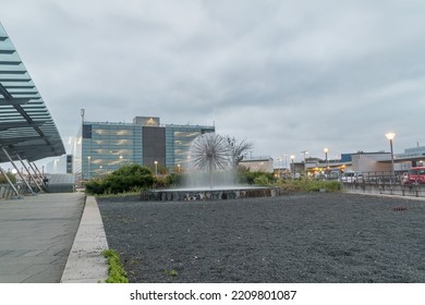 Copenhagen, Denmark - July 27, 2022: View On Copenhagen Airport.