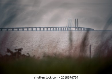 Copenhagen, Denmark - June 24th 2021: Øresund Bridge