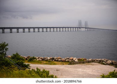 Copenhagen, Denmark - June 24th 2021: Øresund Bridge