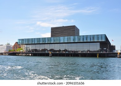 COPENHAGEN, DENMARK - Nov 04, 2021: Modern, Contemporary Architecture Of Copenhagen's Opera House, Denmark