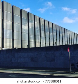 Copenhagen, Denmark - September 2017 - Danish National Bank, Arne Jacobsen