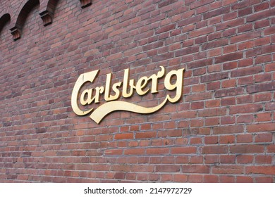 Copenhagen, Denmark - September 30, 2019: The Ny Carlsberg Brewhouse, Ny Carlsberg Bryghus, building in the Carlsberg district