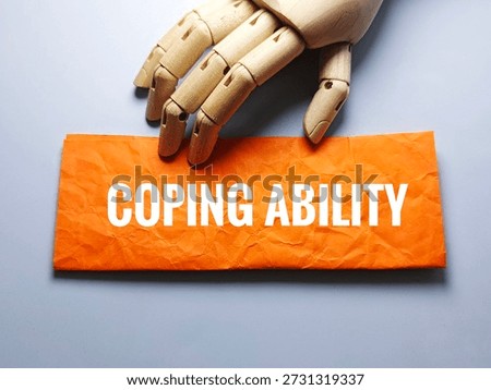 Coping Ability Concept Mind Stress Management Resilience Mental Strength Adaptation Recovery Wellbeing Psychological Health Personal Growth. 