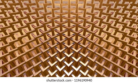 Copper background, 3Drendering