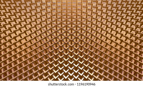 Copper background, 3Drendering