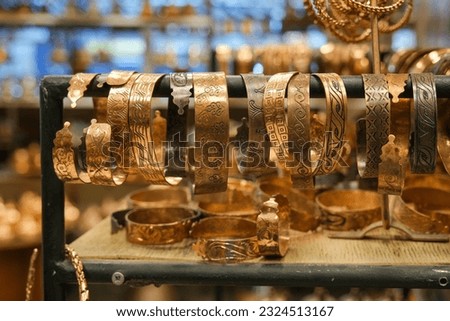 
Copper and brass bracelets. Handmade Turkish inlaid copper bracelets.