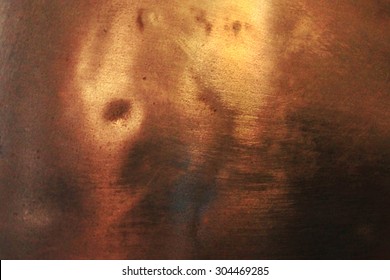 Copper Or Bronze Or Gold Dark Old Background