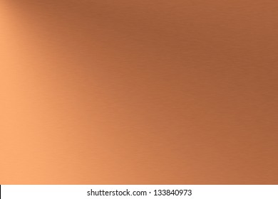 Copper brushed metal as background - Shutterstock ID 133840973