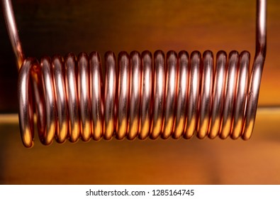 Copper Coil Close-up