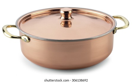 copper cooking pot