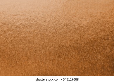 Copper Foil Shiny Wrapping Paper Texture Background For Wall Paper Decoration Element
