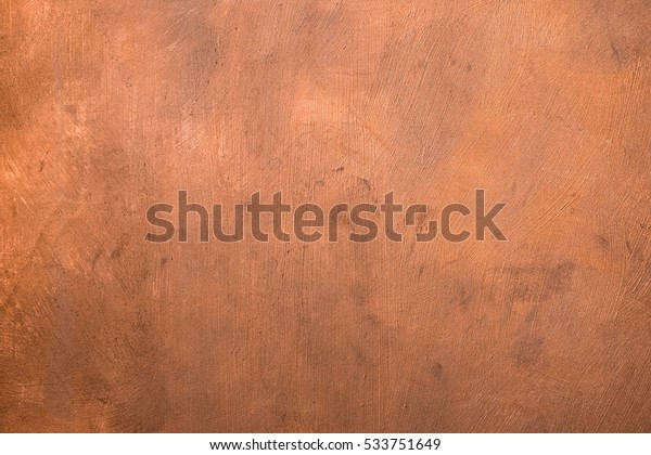 Copper metallic\
painted surface\
background