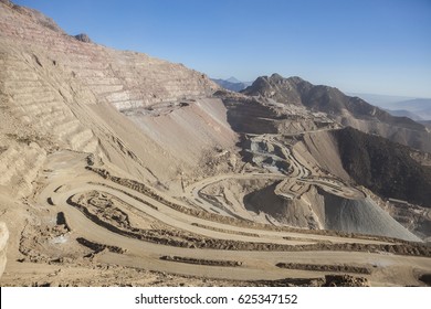 Copper Mine Near To Santiago, Chile