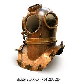 Copper Old Vintage Deeps Sea Diving Suit