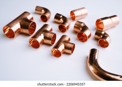 Copper Pipe Plumbing Fitting Adapter Copper Accessories                               