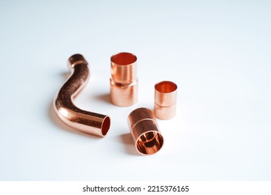 Copper Pipe Plumbing Fitting Adapter And Copper Accessories                               