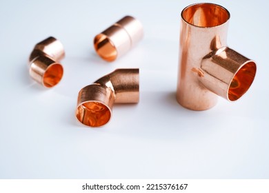 Copper Pipe Plumbing Fitting Adapter And Copper Accessories                               