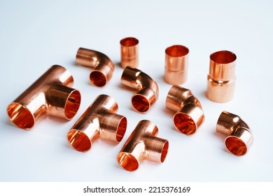 Copper Pipe Plumbing Fitting Adapter And Copper Accessories                               