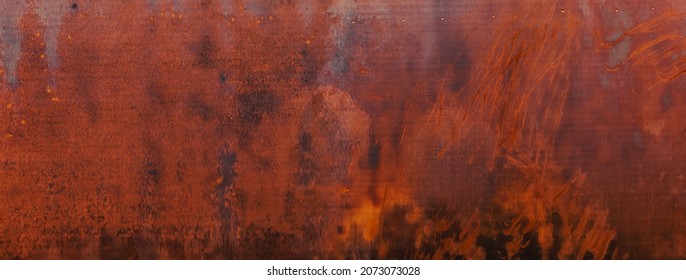 copper sheet with colorful. background or textura patterns - Shutterstock ID 2073073028