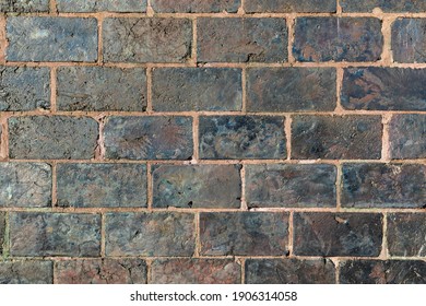 Copper Slag Stone Wall Pattern