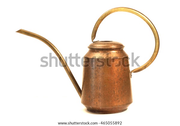 Copper Watering Can Stock Photo Edit Now 465055892