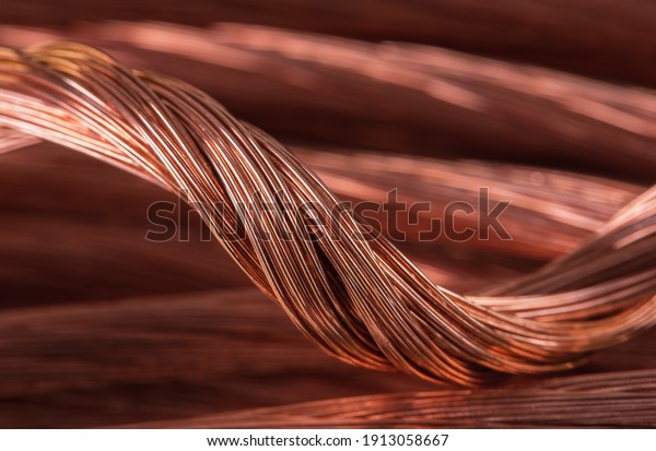 Copper wire\
cable, raw material energy\
industry
