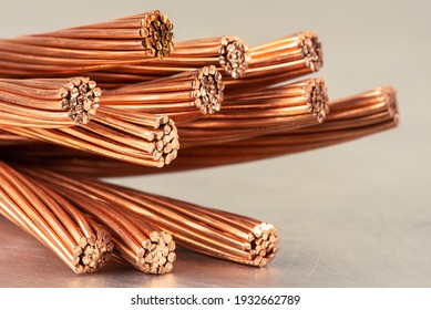 Copper Wire Electrical Conductor Used In Power Generation Transmission And Distribution