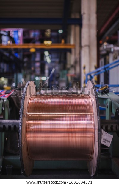 Copper wire factory\
machines material 