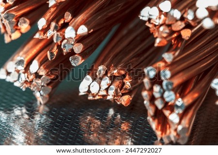 Copper wire, non-ferrous metal raw material energy industry