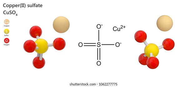 structure salt compound Cuso4 Photos Vectors  Images, Shutterstock Stock &