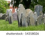 copps hill burial ground one of the oldest cemeteries in america located in the north end of boston massachusetts