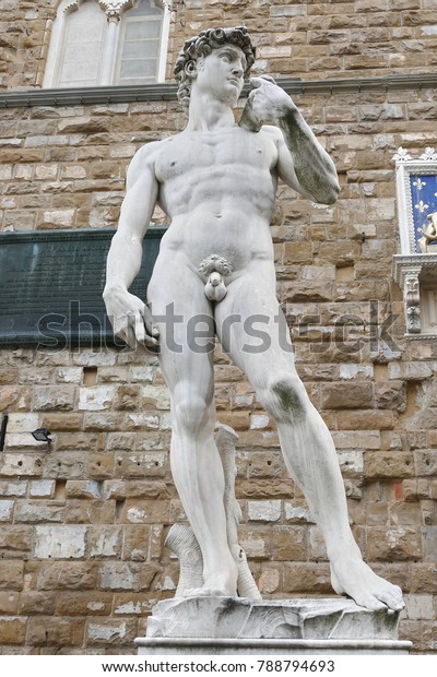 Copy David Michelangelo Front Palazzo Vecchio Stock Photo Edit Now 788794693