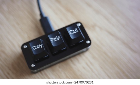 Copy Paste and Cut keypad for computer