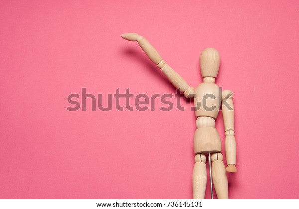 Copy Place Wooden Mannequin Drawing Art Stock Photo Edit Now