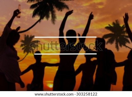 Copy Space Blank Summer Vacation Holiday Concept
