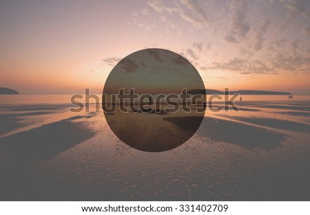 Similar – Image, Stock Photo Colours II Sunset Light