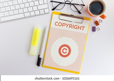 COPYRIGHT AND WORKPLACE CONCEPT