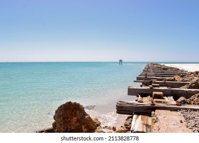 Coquina Beach In Florida USA