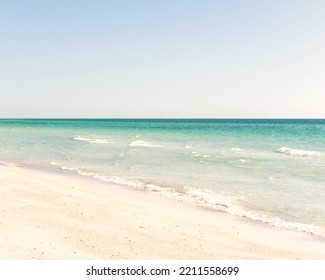 Coquina Beach Scenery In Florida