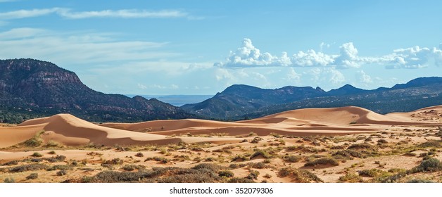 Coral Pink Sand Dunes Near Kanab, Utah