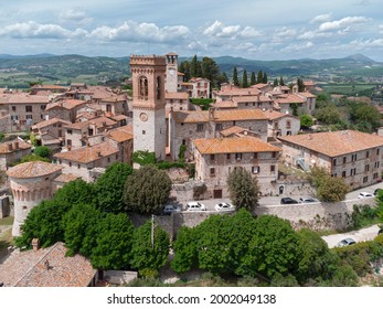 Corciano, A Medieval Village In The Province Of Perugia