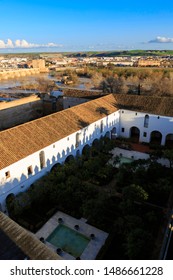 Cordoba,Spain,2,2014;Gardens, Buildings And View Of The Alcazars Of The Catholic Monarchs