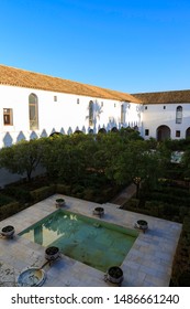 Cordoba,Spain,2,2014;Gardens, Buildings And View Of The Alcazars Of The Catholic Monarchs