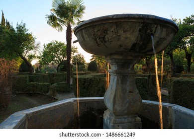 Cordoba,Spain,2,2014;Gardens, Buildings And View Of The Alcazars Of The Catholic Monarchs